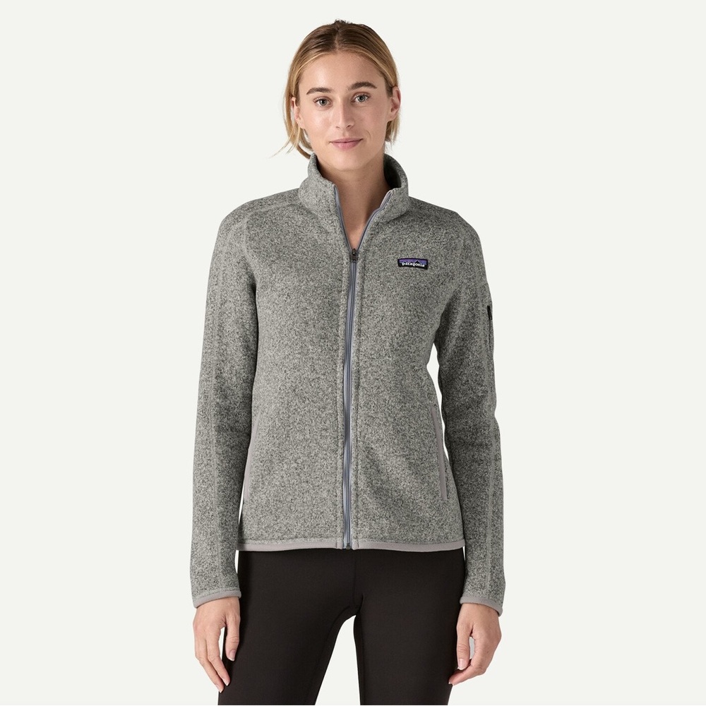 Patagonia Women's Gray Fleece Jacket (sz S)